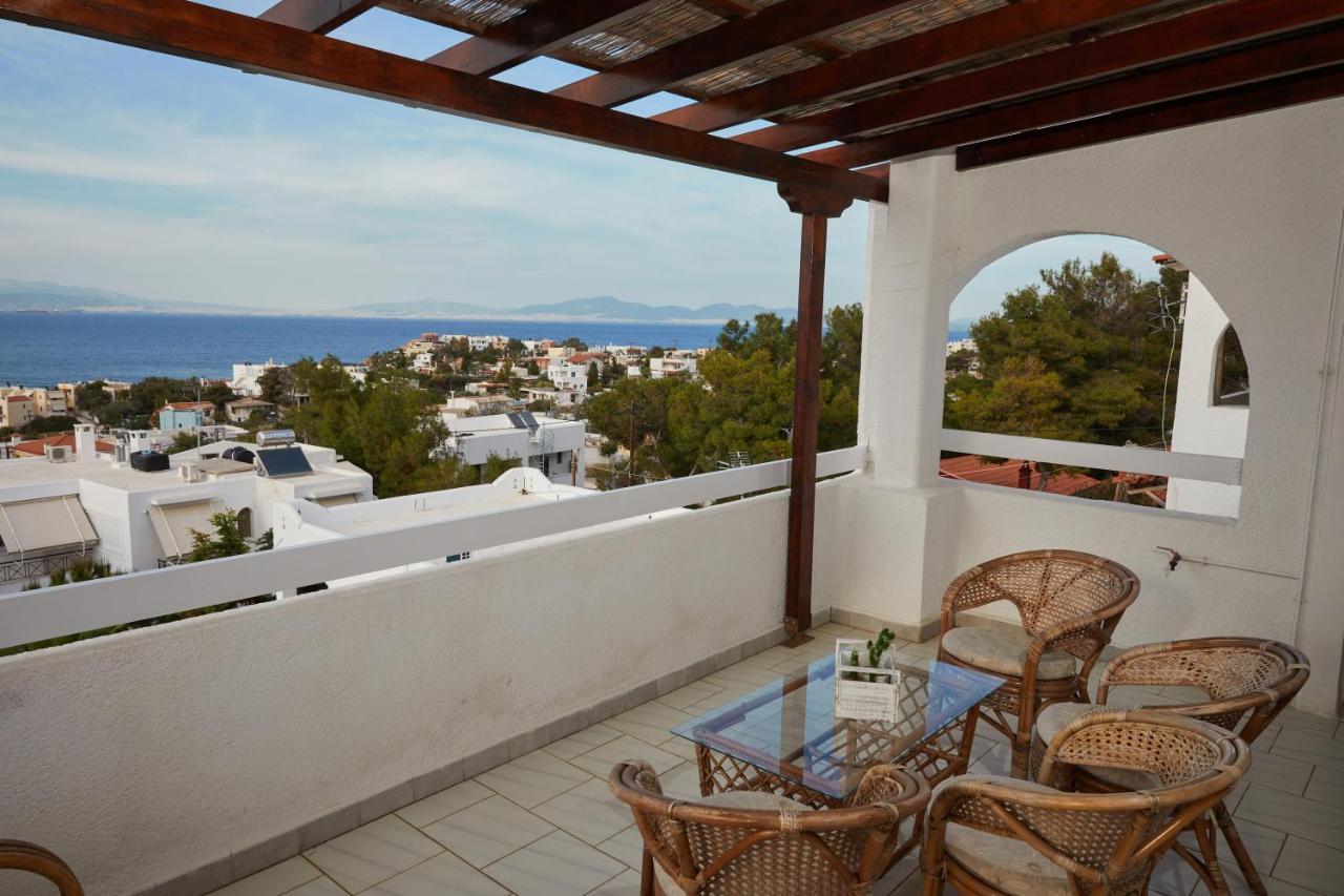 180° View To Sea Villa Vathi  Exterior photo