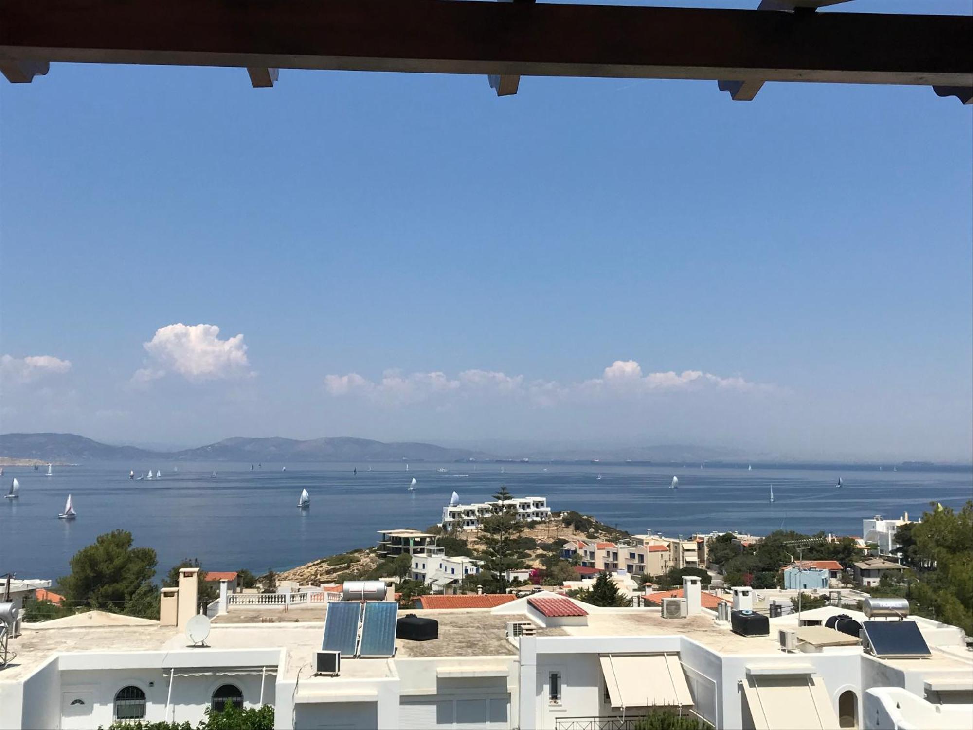 180° View To Sea Villa Vathi  Exterior photo